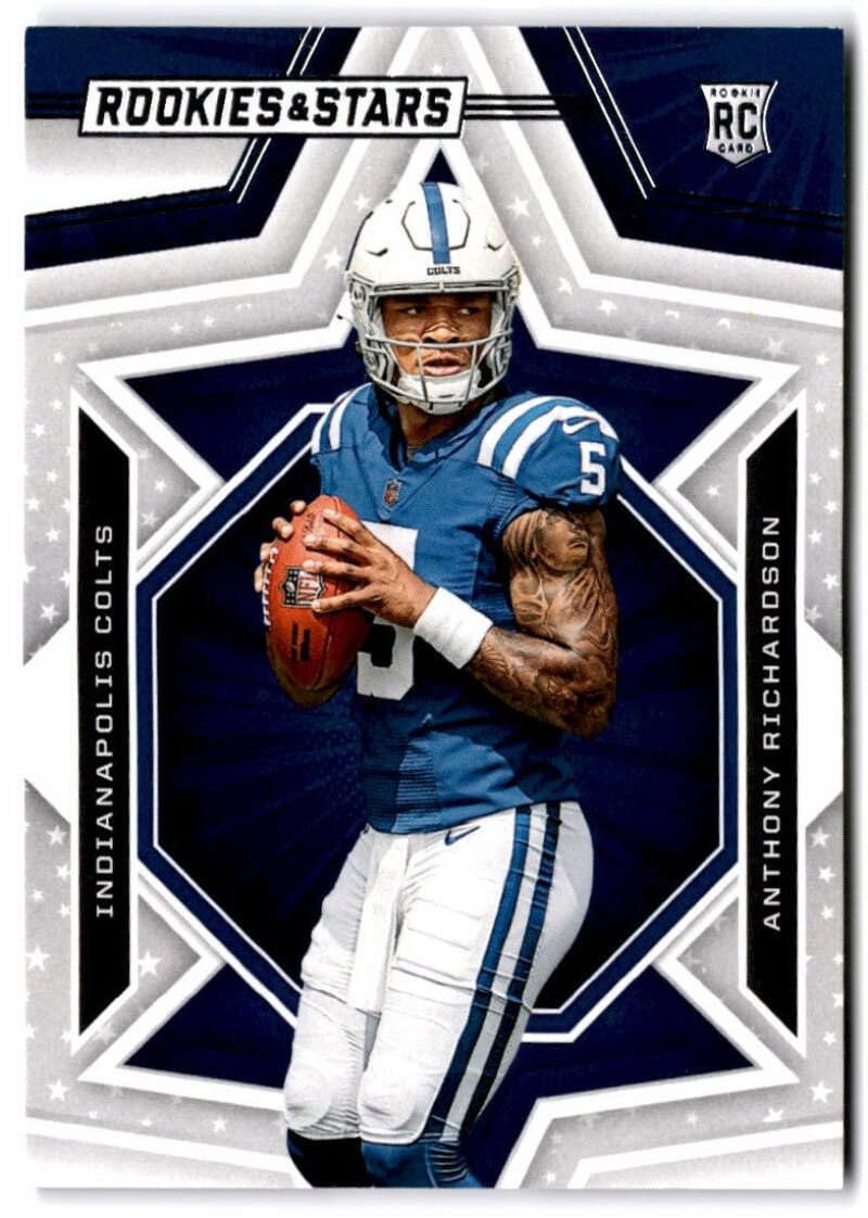 Anthony Richardson auto RC ルーキー Anthony Richardson 2021 Leaf Memories RC Card AUTO FIRST 1