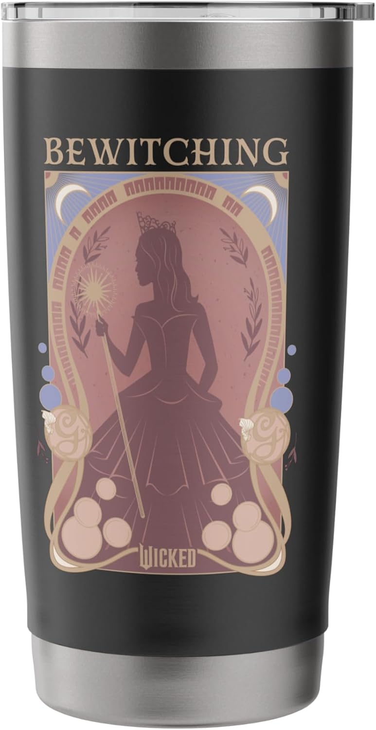 Wicked Glinda Bewitching Silhouette Stainless Steel Insulated Tumbler - Image 3
