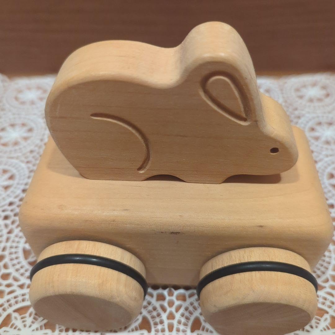 Amazon | オルゴールカー メロディーカー うさぎ どんぐりころころ 