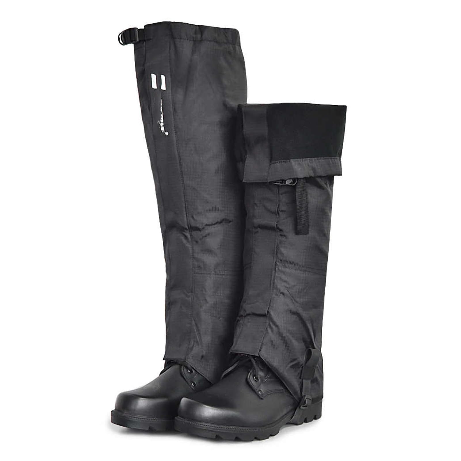 Guêtres De Jambe, Randonnée en Plein Air, Marche, Escalade, Chasse, Guêtres De Neige, Guêtres De Jambe Ajustées Et Épaisses for Bottes De Randonnée, avec Taille Réglable for l'escalade