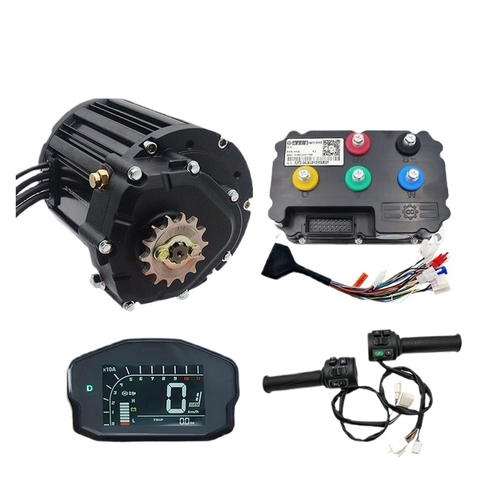 Amazon.com : Mid Drive Motor, QS 138 90H 4000W V3 Mid Drive