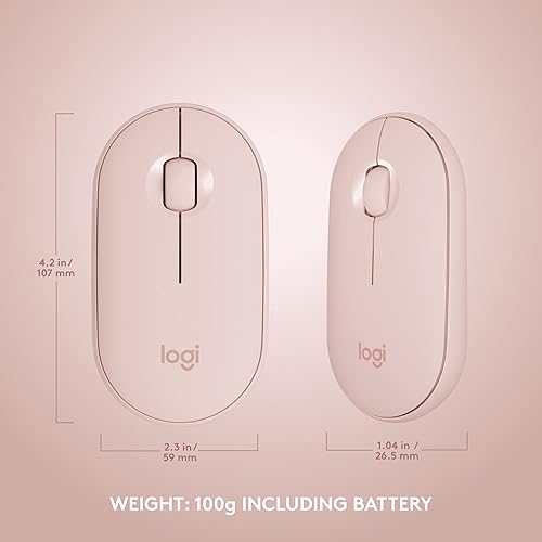 Miniatura 9 de Logitech MK470 - Combo de teclado y mouse inalámbricos delgados, diseño compacto moderno, ultra silencioso, receptor USB de 2.4 GHz, conectividad