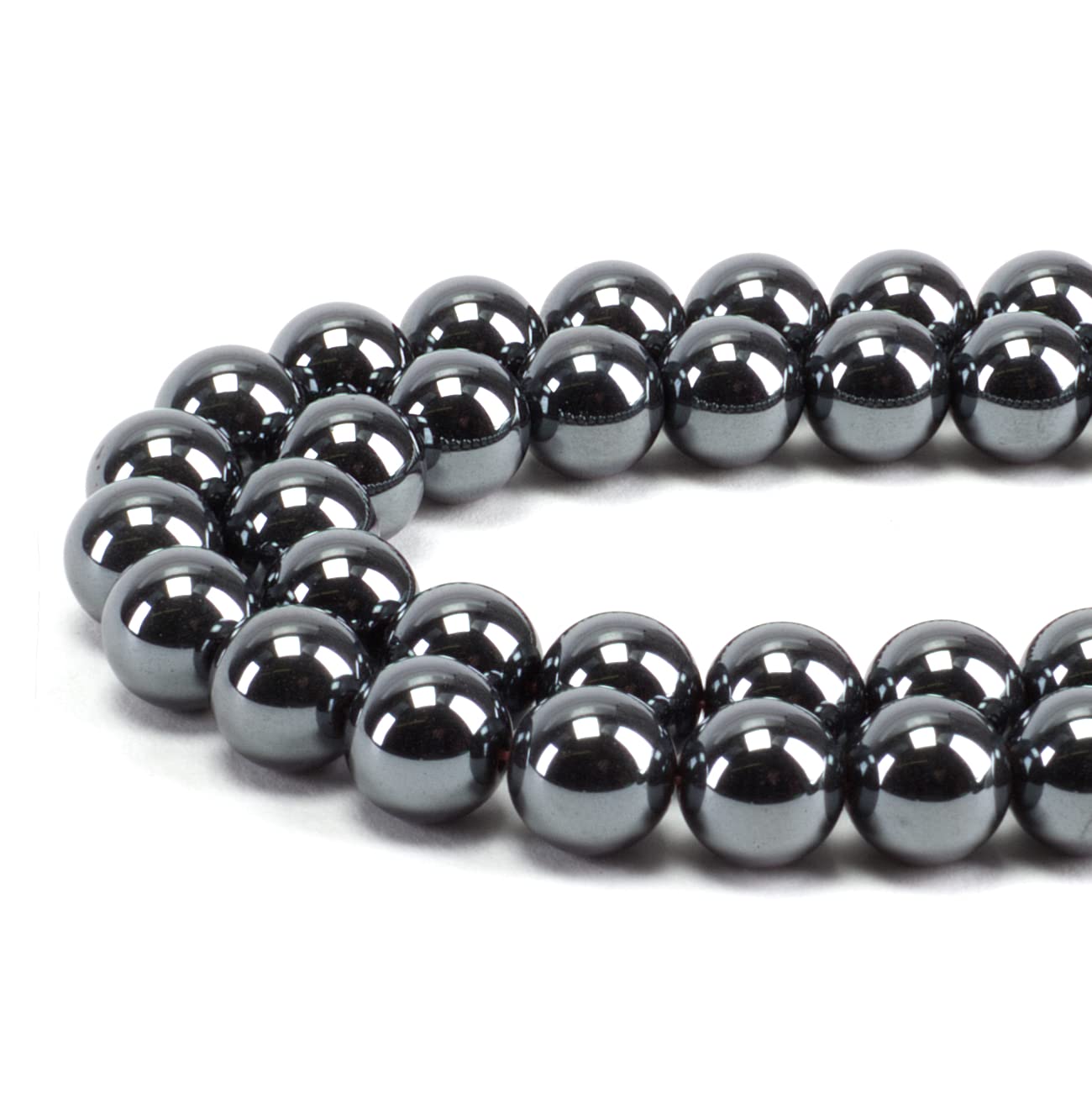 Cherry Tree Collection | 100PCS Gemstone Round Beads for Jewelry Making | Includes Storage Box, Elastic String, and Needles