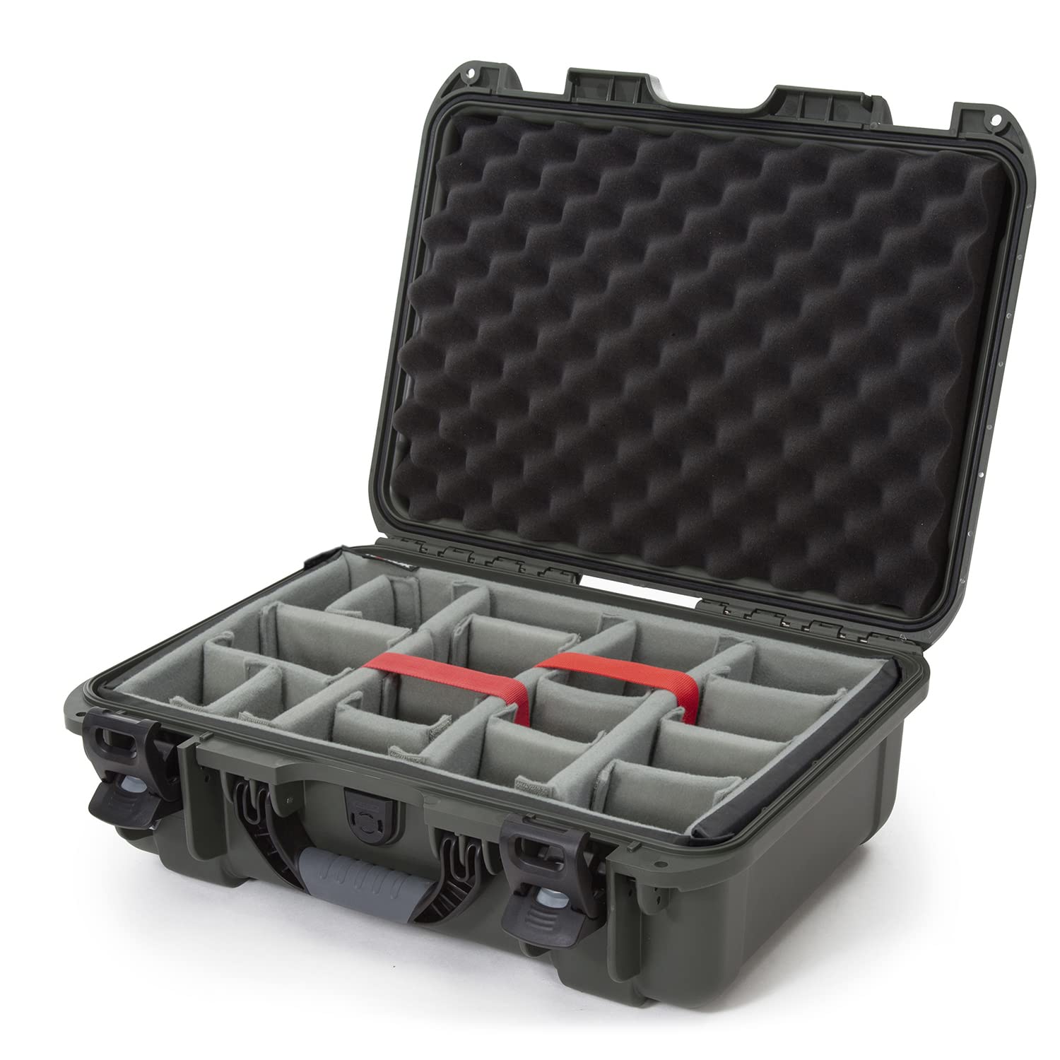 Nanuk 925 Waterproof Hard Case with Padded Dividers - Olive
