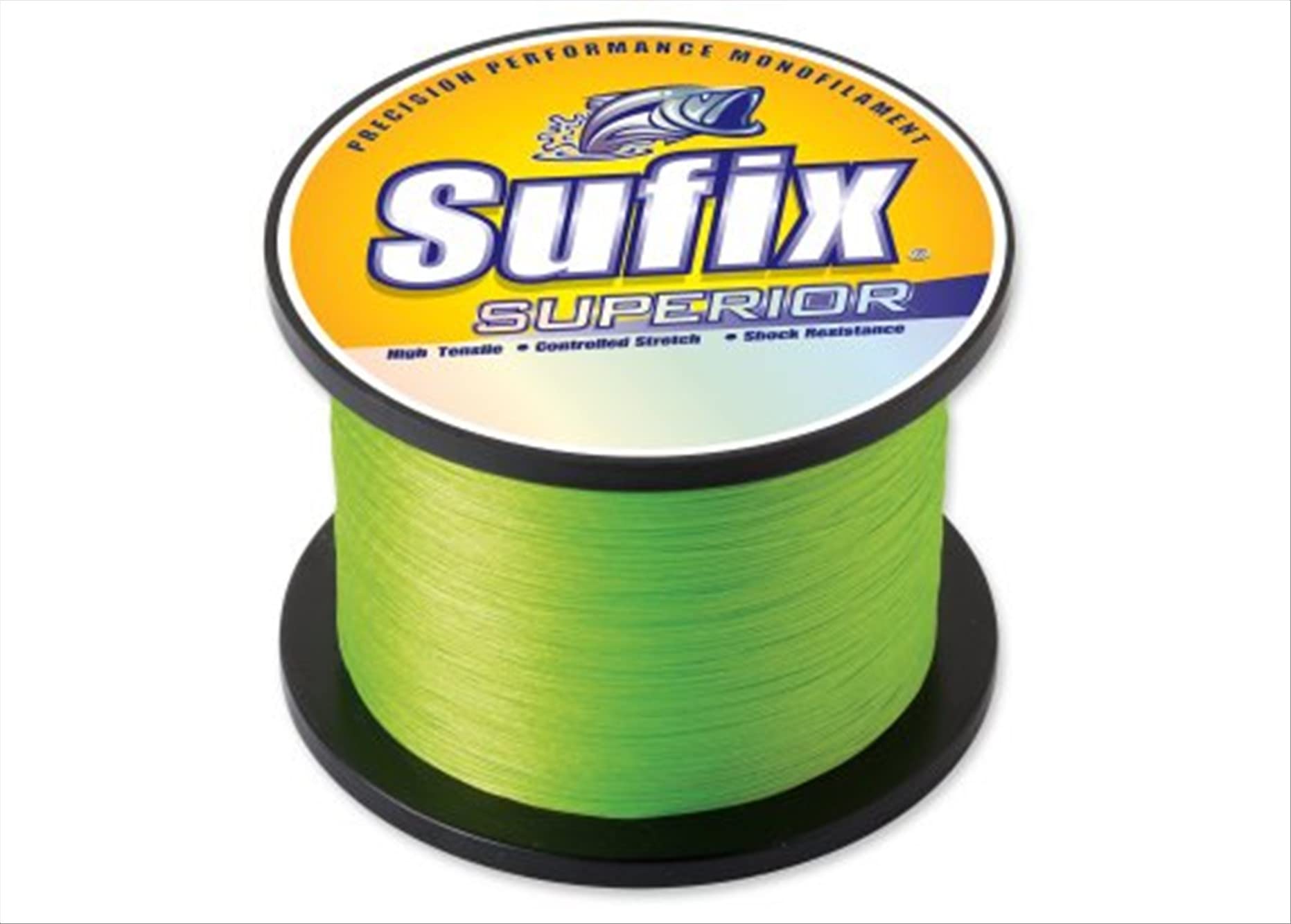 Sufix Superior 1/4-Pound Spool Size Fishing Line (Yellow, 50-Pound)