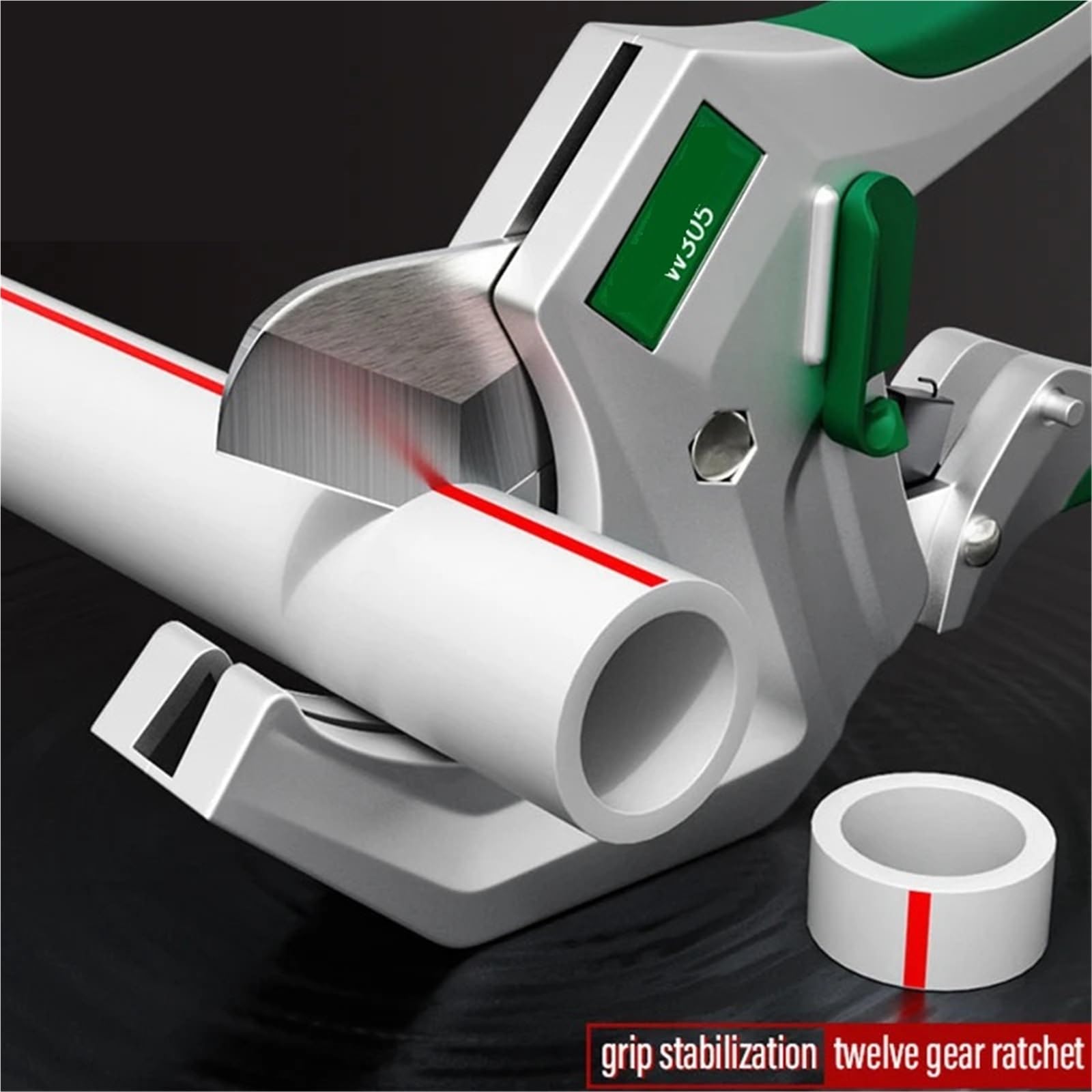 Profesjonalny obcinak do rur PEX | Obcinak do rur z tworzywa sztucznego do PVC PPR PU PE(W305 042mm)