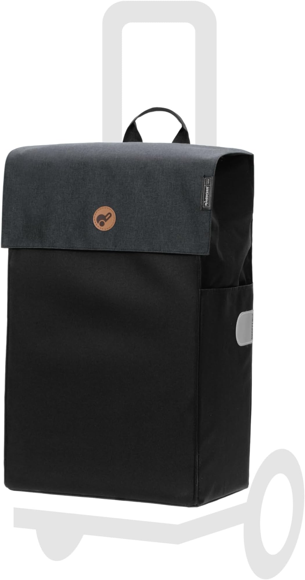 AndersenHera Replacement Bag 47 L for Shopping Trolley Black