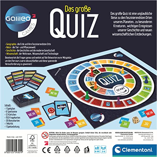 Clemen Galileo - Das große Quiz 59301
