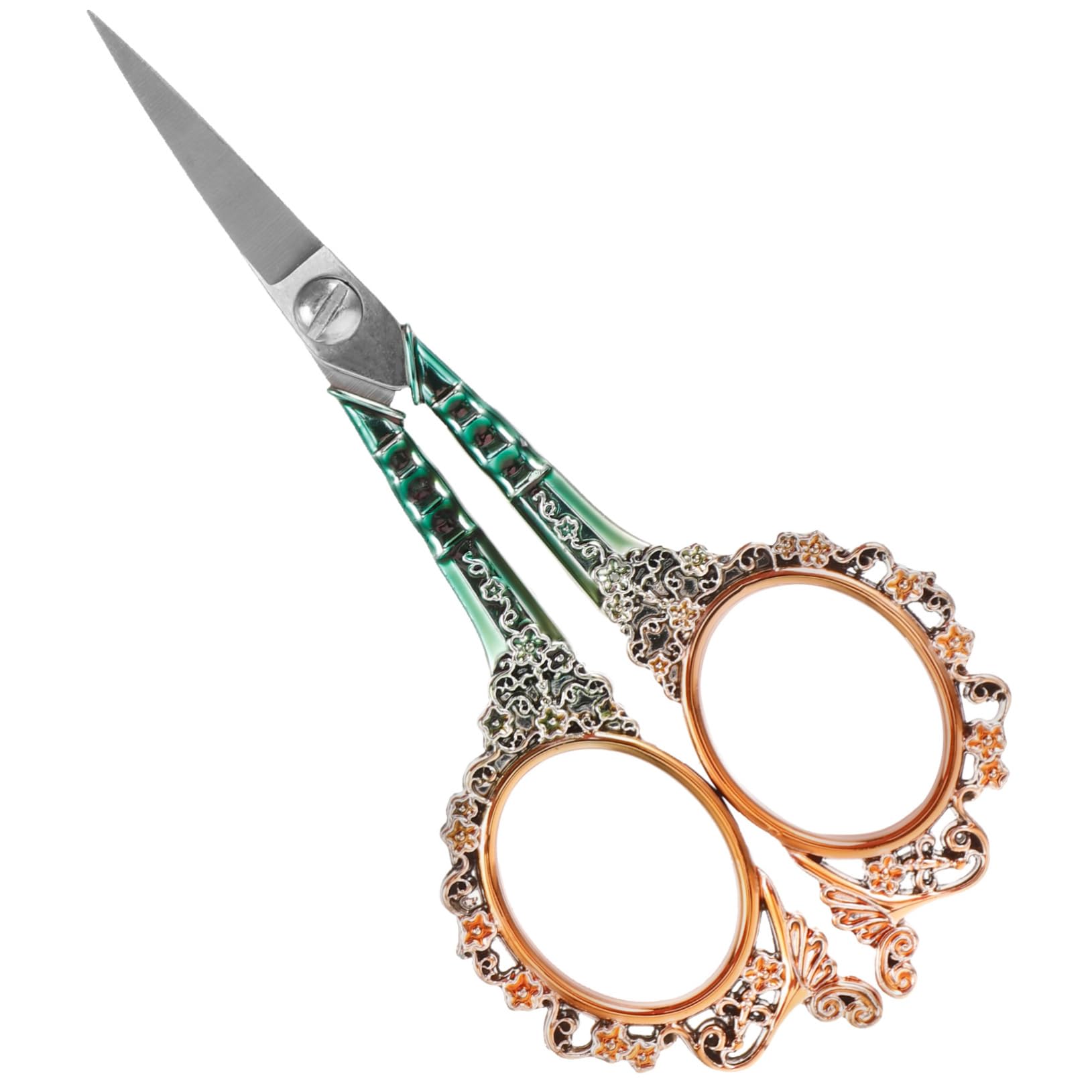 Uonlytech 4 Pezzi Plum blossom taglio sarto cucire ricamo cucito Strumenti da ricamo Accessori da ricamo Opere d'arte da ricamo aghi da ricamo mestiere Acciaio inossidabile