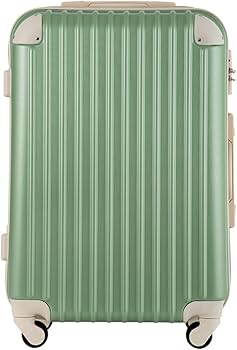 こ*ろ様 ダークグリーン 中型キャリーケース TSAロック付き Amazon.co.jp: Mサイズ スーツケース キャリーバッグ キャリーケース