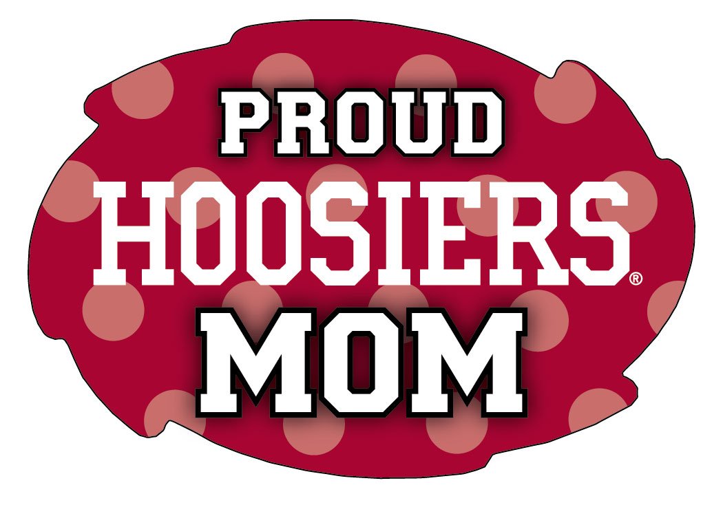 Indiana University Proud Mom Magnet Single Officially Licensed Collegiate Product