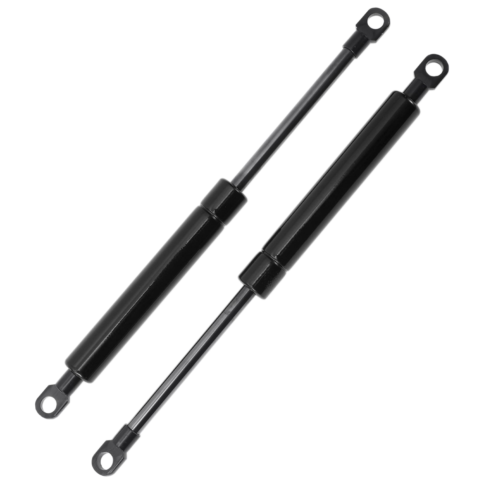 A ABSOPRO Pistoni A Gas 250mm 200N 2 Pz Acciaio Al Carbonio Per Auto | Nero, 250mm/9.84", 160mm/6.30", Per: Coperchio Armadio, Coperchio Scatola, Coperchio Botola, Finestre RV, Moto.