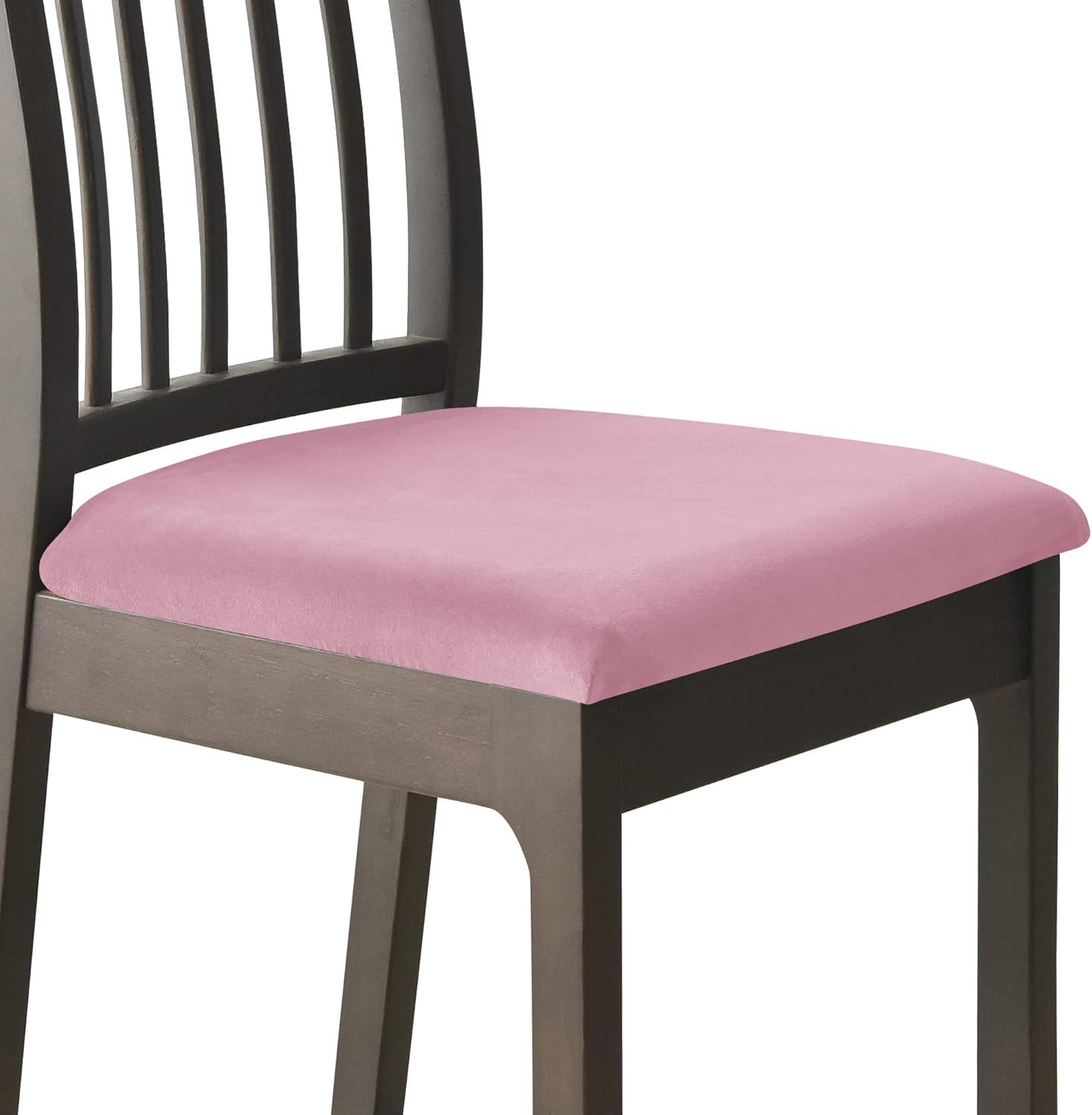 Deisy Dee Velvet Seat Covers for Dining Room Chairs, Chair Covers for Dining Room