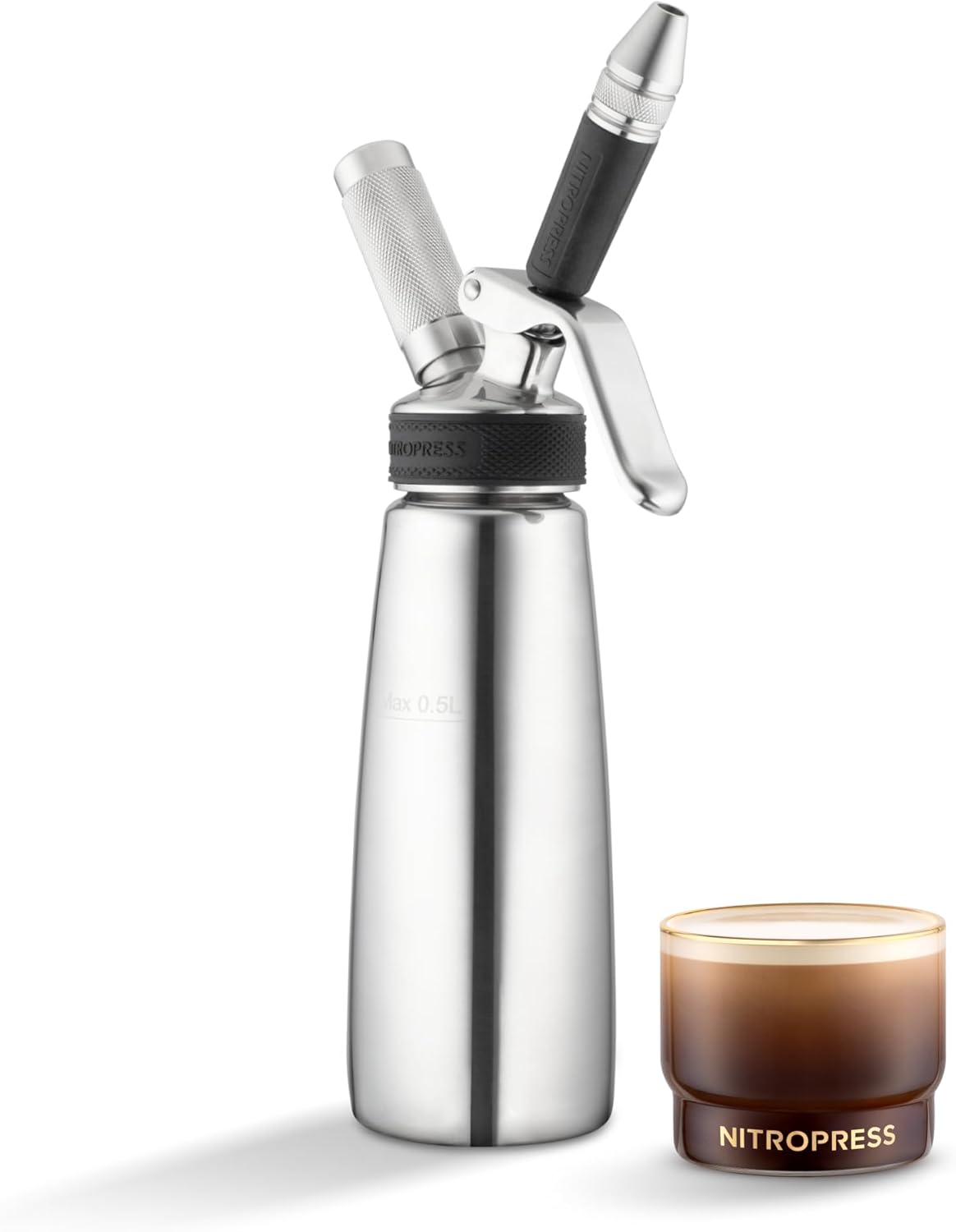 NitroPress Nitro Cold Brew Maker and Dispenser | At-Home Nitro Coffee Maker