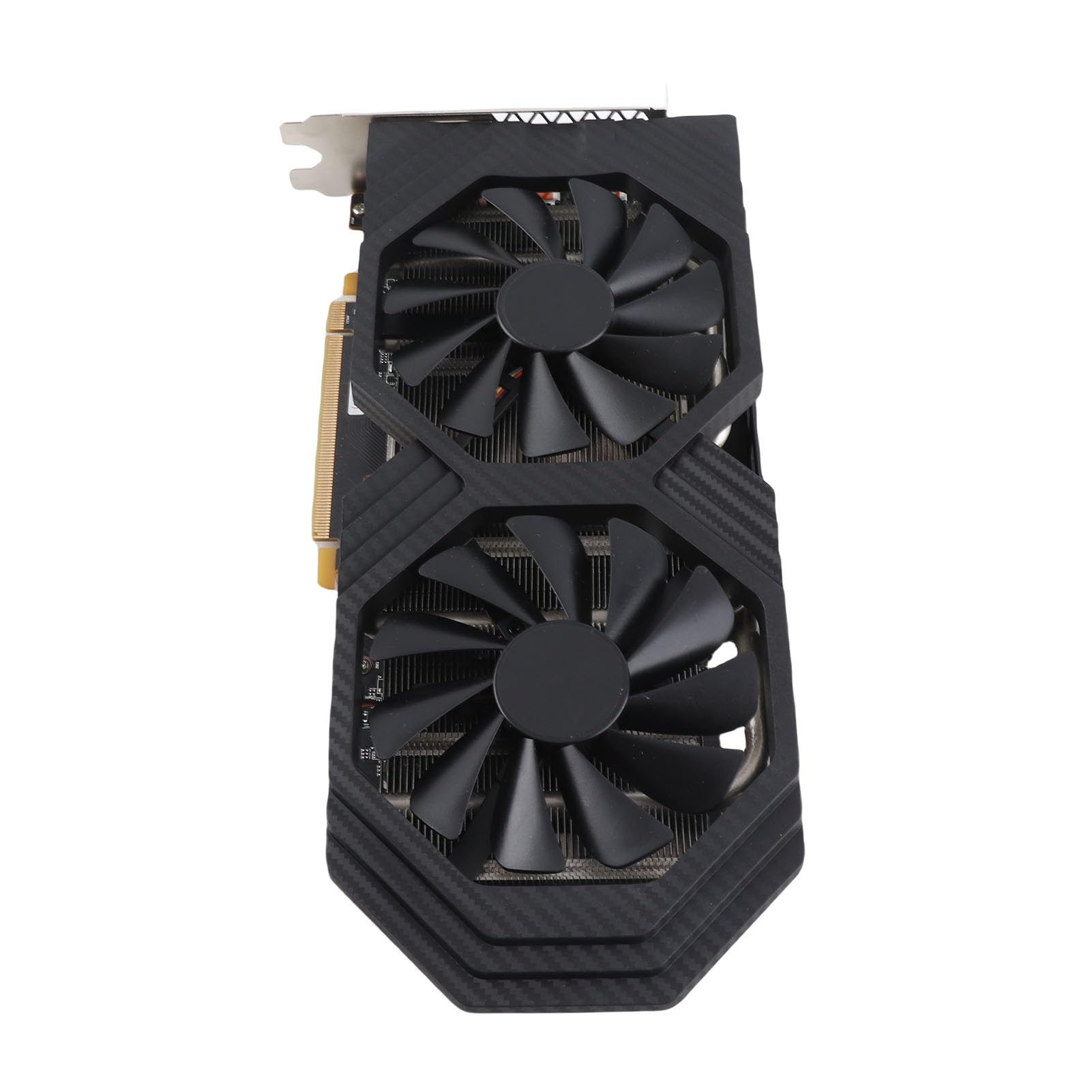 RX590 Scheda grafica da gioco GDDR5 da 8 GB a 256 bit PCI Express 3.0 X16 Doppia ventola di raffreddamento Scheda grafica GPU con dissipazione del calore rapida e silenziosa per