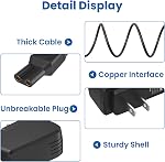 15V Charger Cord Compatible with Philips Norelco HQ8505 3000 5000 7000 9000 Series MG5750 MG7750 MG7790 Aquatec Arcitec Shaver Beard Trimmer Adapter Charging Cord