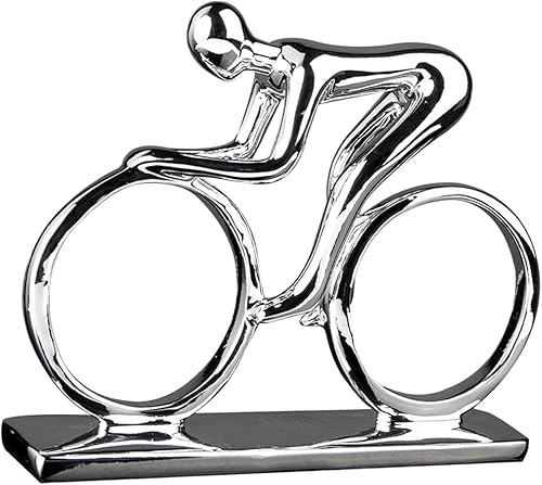 Figura deportiva, figura abstracta de decoración moderna, artesanía de resina coleccionable, decoración del hogar, escultura decorativa para