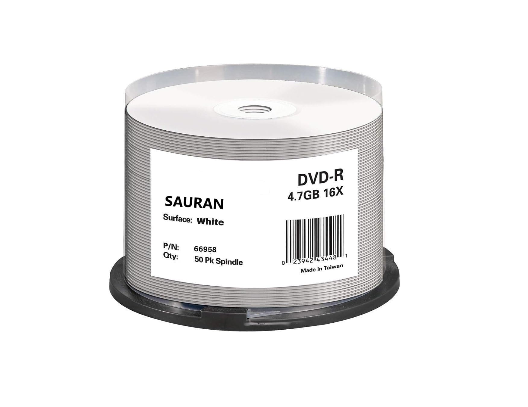 SAURAN DVD Recordable White Surface Blank