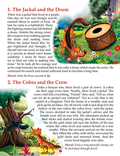 Image of GOLDEN MINDS 125 Panchatantra Tales for Kids - Timeless Stories of Wisdom & Morals | Illustrated Stories, Fun & Educational Adventures for Children (Ages 5-18)