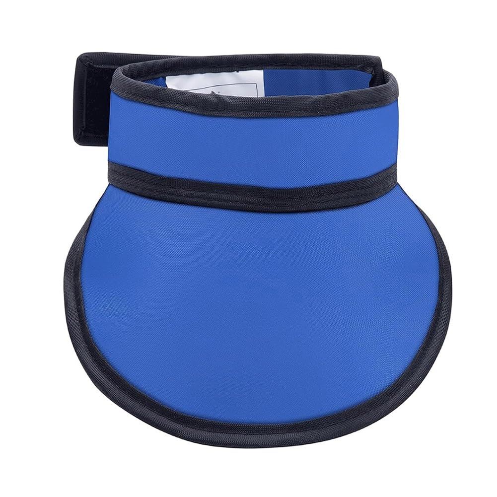 Delantal de Plomo Collar De Plomo Protector De Rayos X, Collar De Tiroides De Plomo De Protección De Cuello Resistente A La Radiación para CT MRI, Tamaño Ajustable(0.5mmPb)