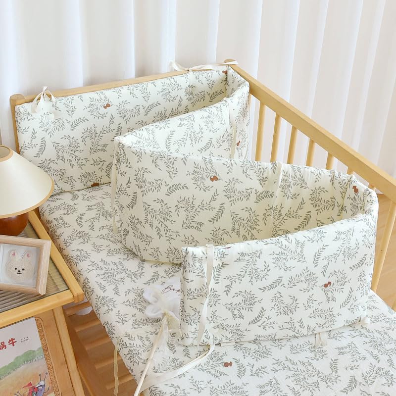 HJZPWB Ajuste Universal Diseño Portátil Dispositivo De Fijación Seguro Protección Integral Chichoneras Blanda Guardilla Suave Y Resistente para Decoración De Habitaciones,B05,180 x 28 cm