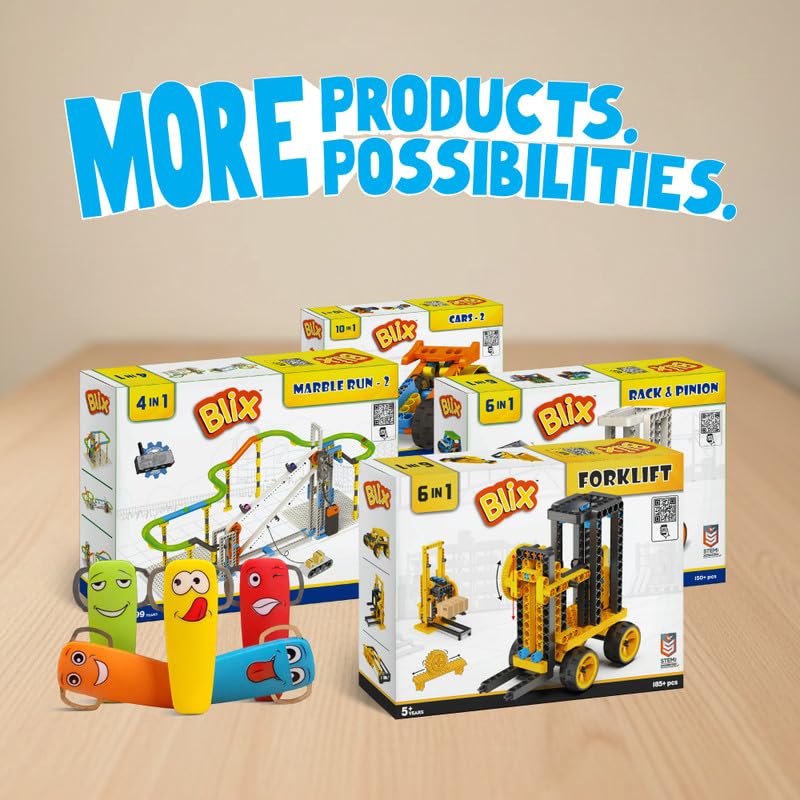 Image of Blix E-Circuits Sound, STEM Robotics Toy with 18 Components for Kids Aged 8+. Educational Robotic to Teach How Sound-Based Circuits Work