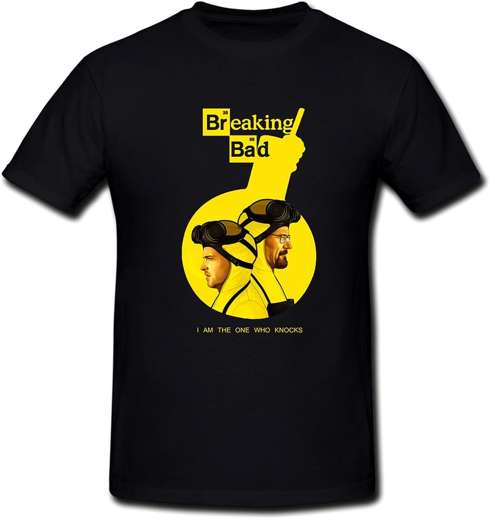 SEagleo2 Men's Breaking Bad Bryan Cranston & Aaron Paul T-Shirt Sizes S-3XL