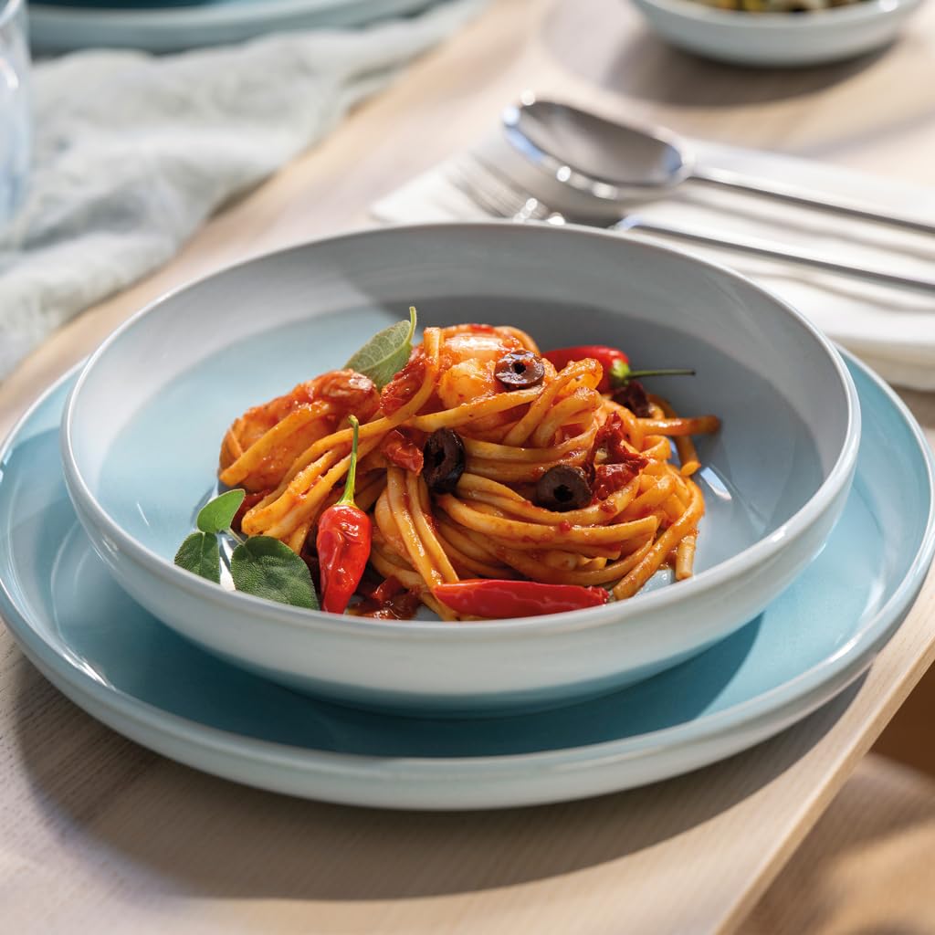 like. by Villeroy & Boch Perlemor Aqua Pastaschale 22x22x5cm