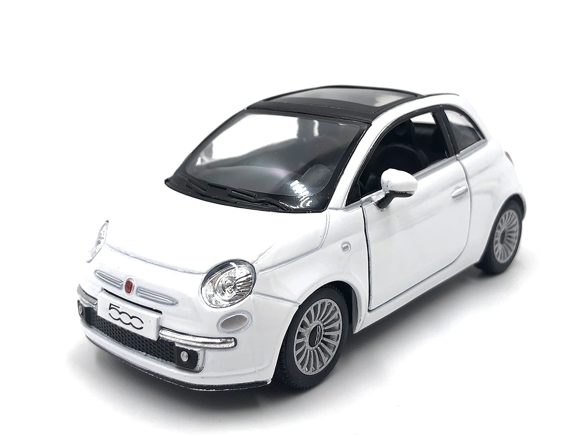 Fiat 500 In-Scale Model, 1:36 Scale, Fiat 500 (500 White)