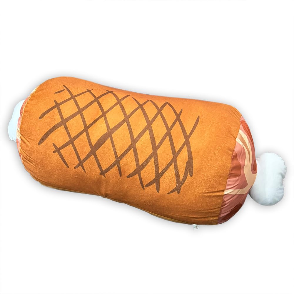 Amazon.co.jp: 骨付き肉 ぬいぐるみXL プレミアムDX クッション
