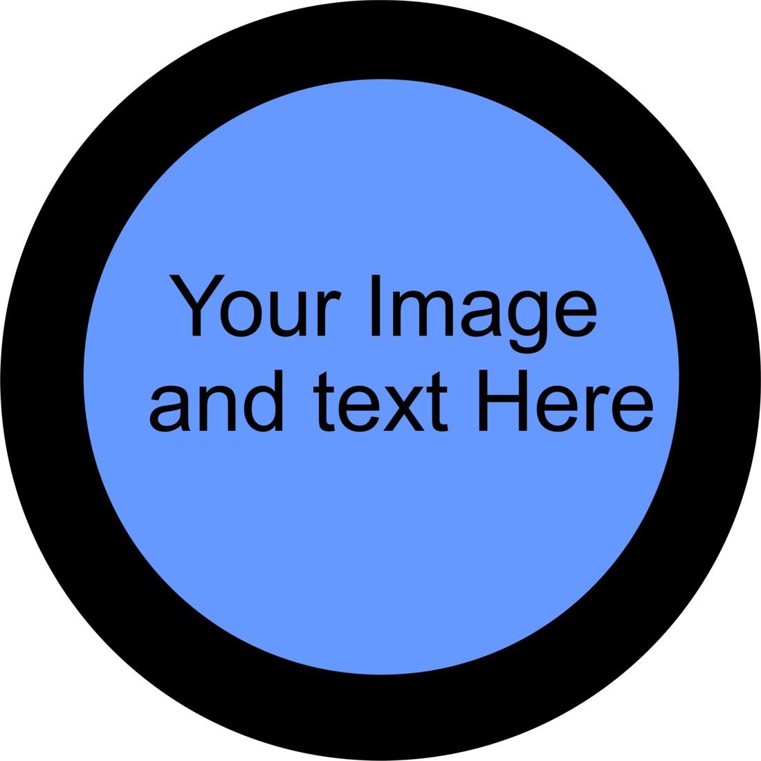 Plain Black Vinyl Design Your Own Customizable Tire Cover 34