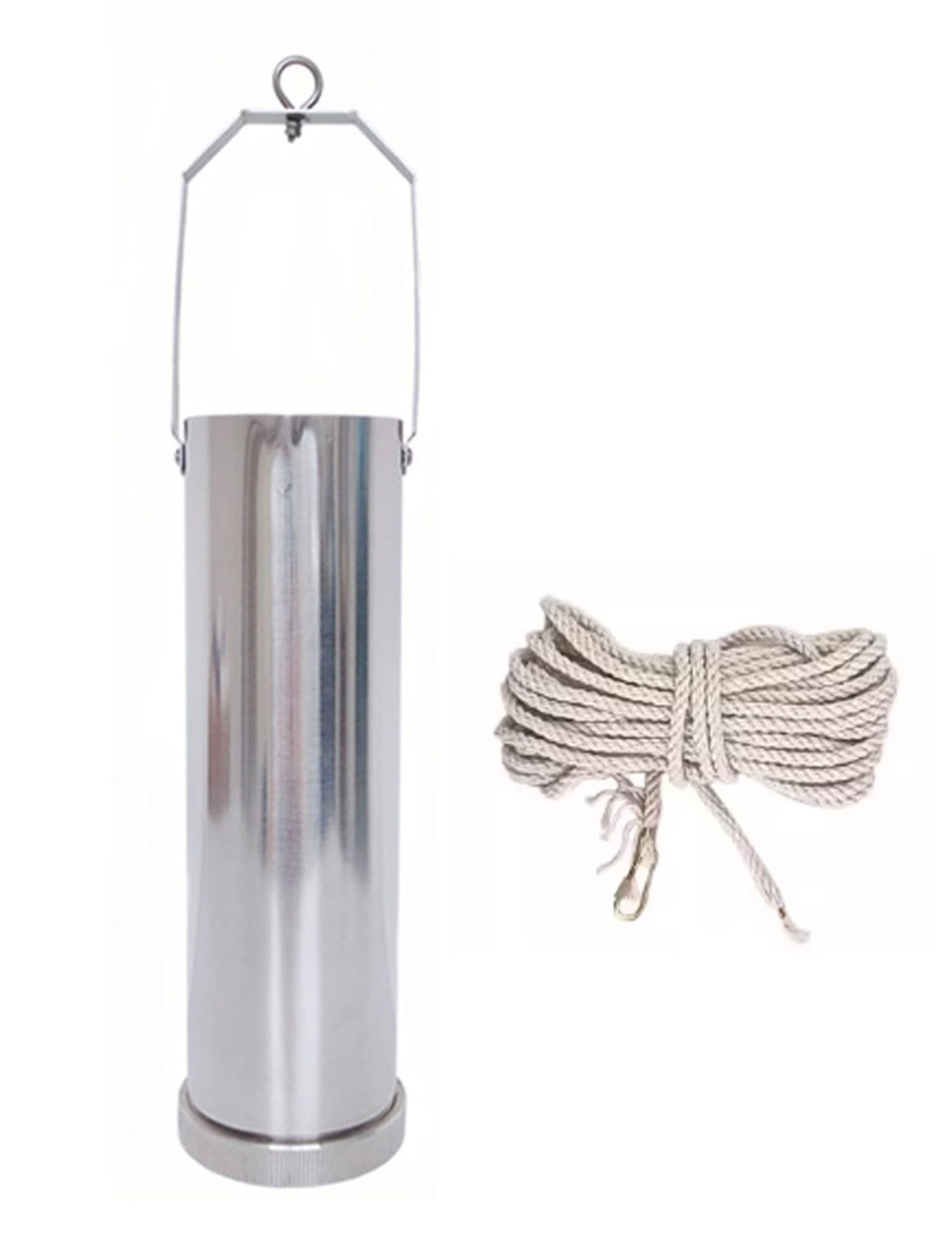 Muestreador líquido de acero inoxidable, kit de muestra de aceite para petróleo, química y laboratorio, 22 x 7,3 cm, 500 ml