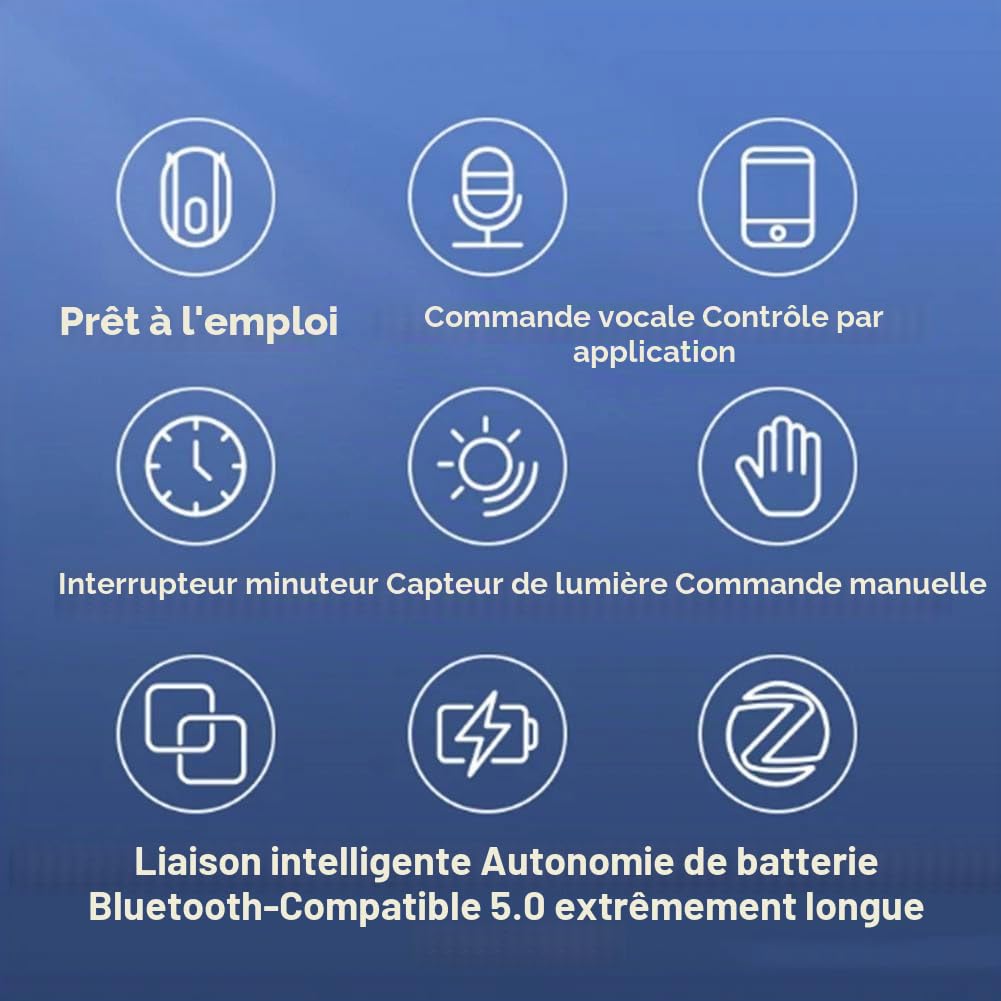Ouvre-rideau automatique intelligent, contrôle automatisé des rideaux avec robot intelligent WiFi Tuya Intégration sans effort pour systèmes domotiques (tige en L et U)