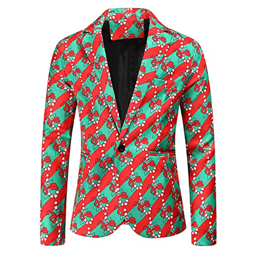 Veste de Noël pour homme ajustée pour rester chic et festif