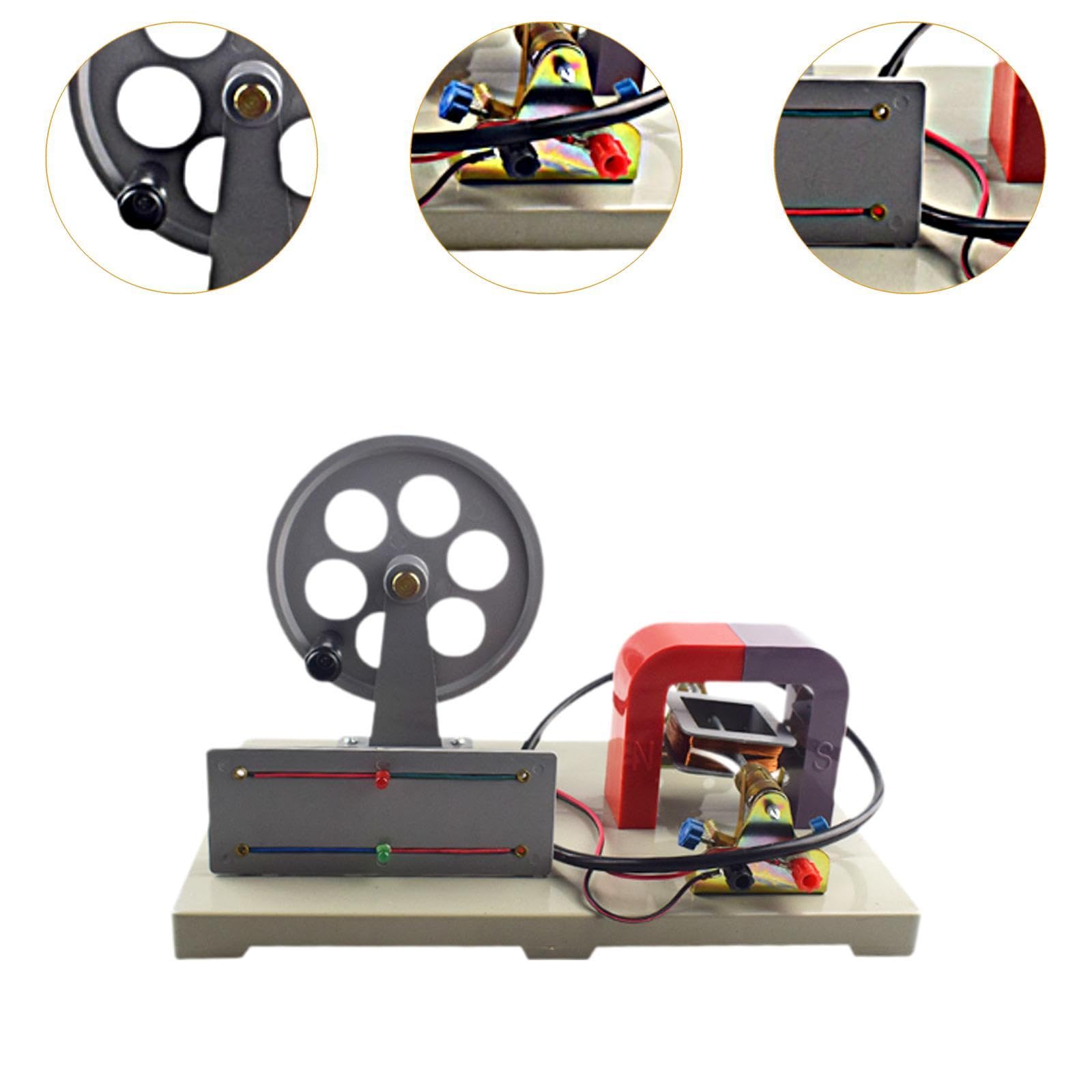 Handgenerator, Elektromotor, Lehrmittel