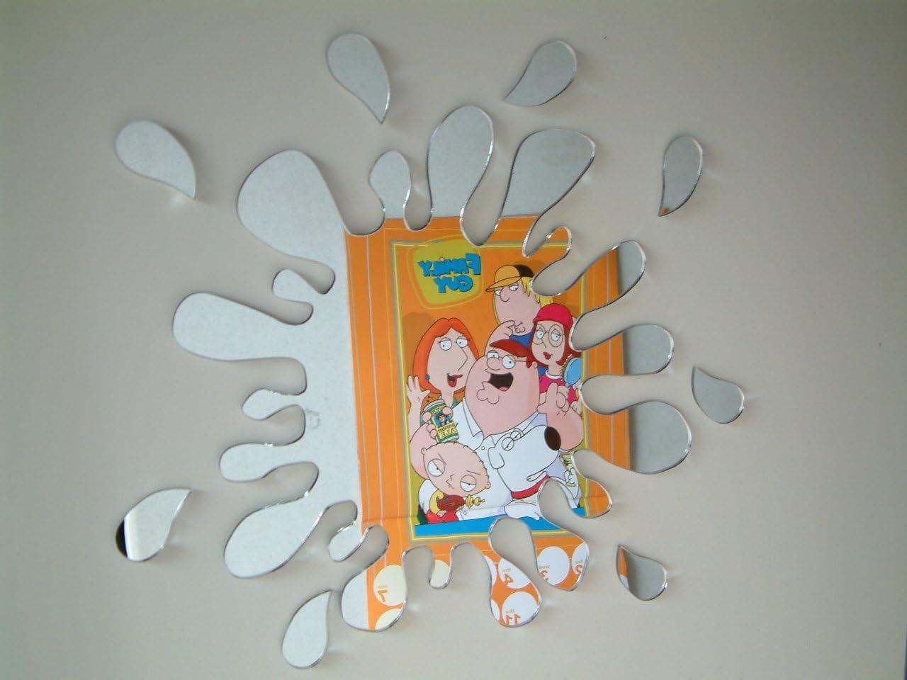 Mirrorkool Large Splash Acrylic Mirror Amazon.co.uk Home & Kitchen