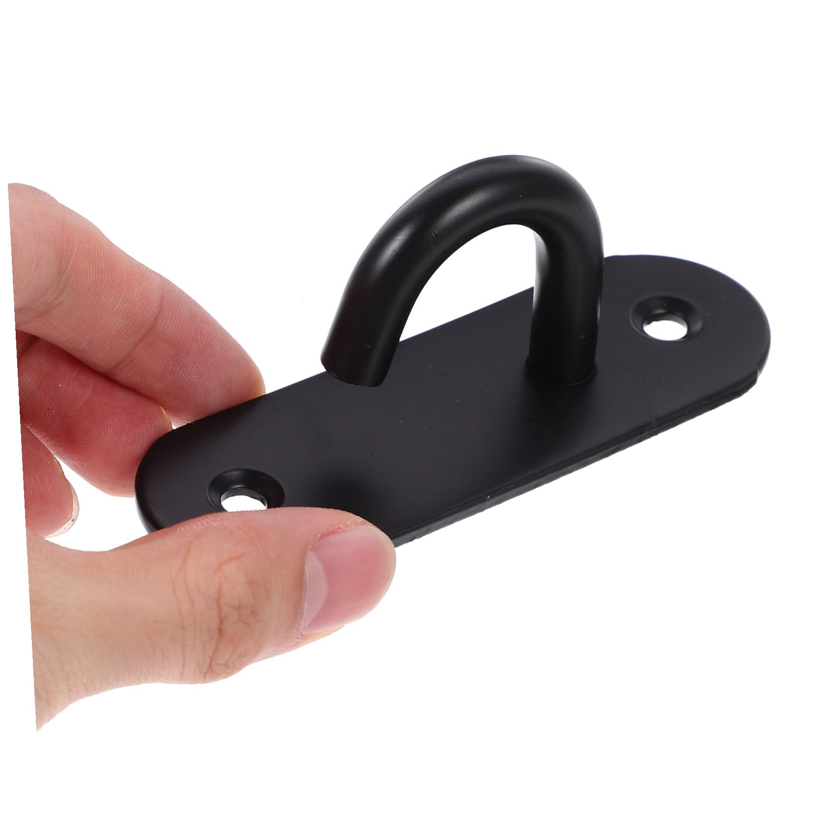 Mikinona 6 Ganchos De Pared para Bandas De Resistencia Ganchos Negros para Colgar En La Pared Anclajes De Entrenamiento
