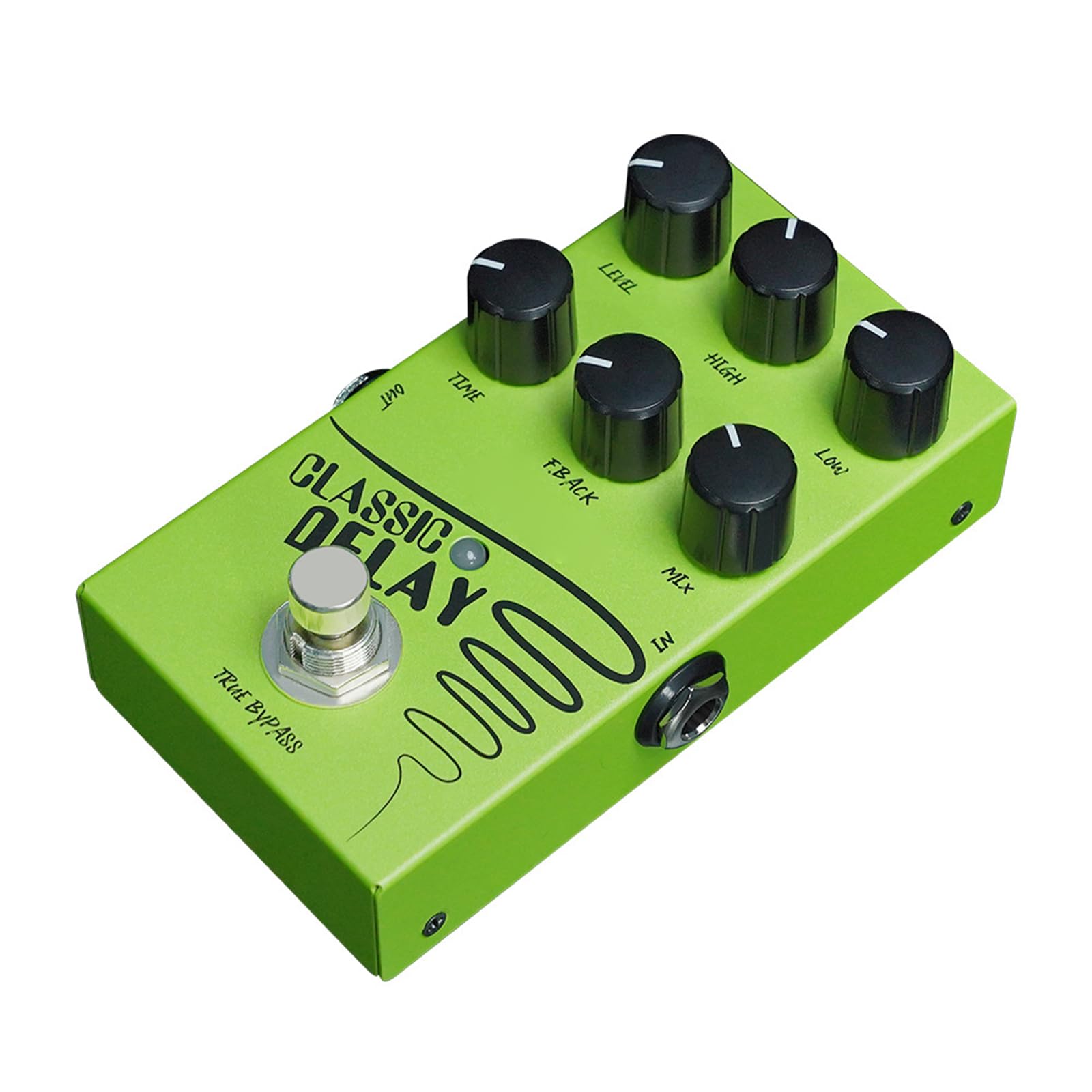 Small Delay Effektpedal Gitarrenverstärker Simulation Distortion für Gitarristen und Musikschaffer Gitarrenpedal