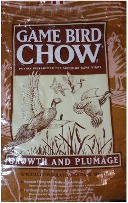 game bird chow