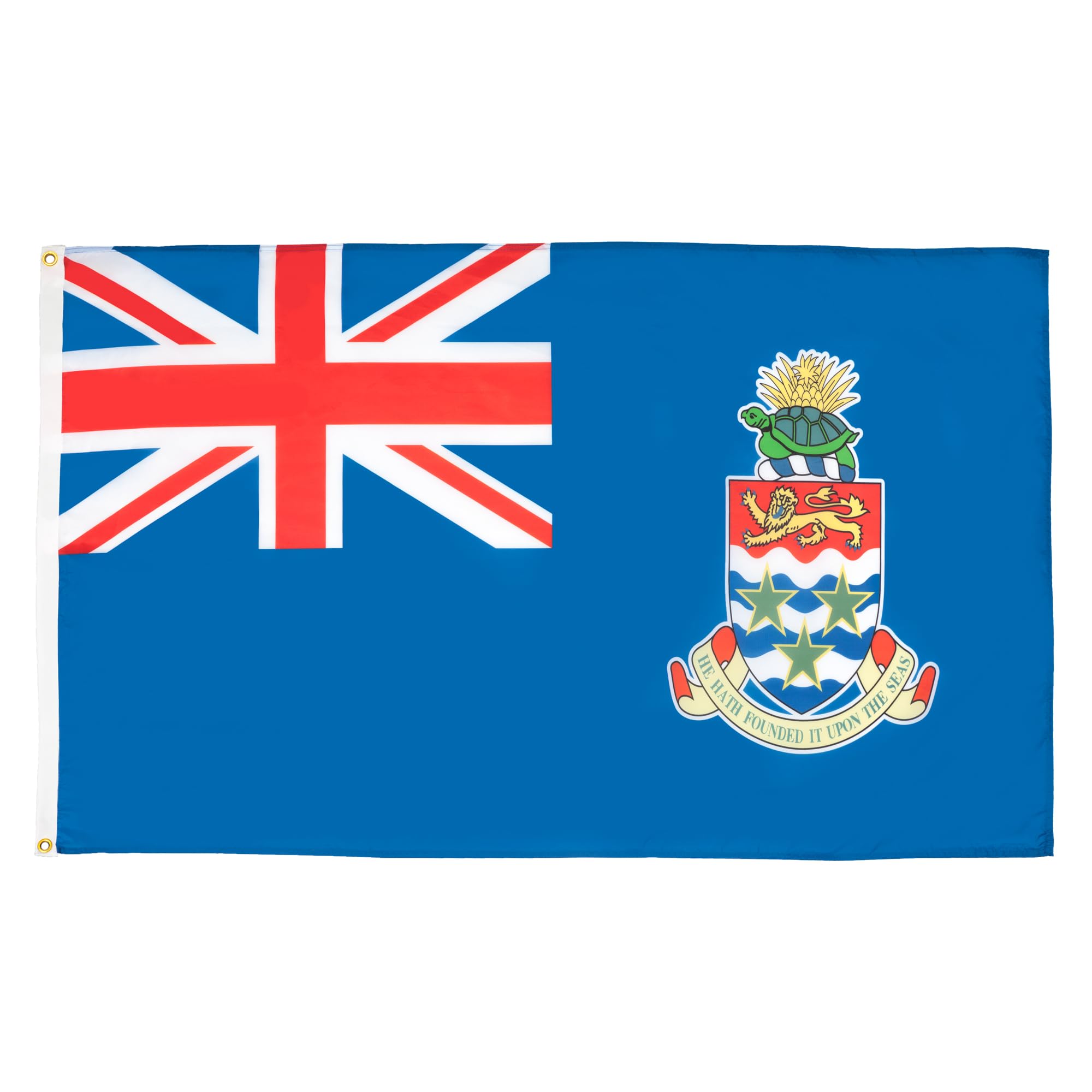 AZ FLAG - Bermuda Flag - 2x3 Ft - 100D Polyester Bermudian Banner with Two Metal Grommets - Fade Resistant - Vivid Colors - 2' x 3' Feet - 90x60 Cm — view 12