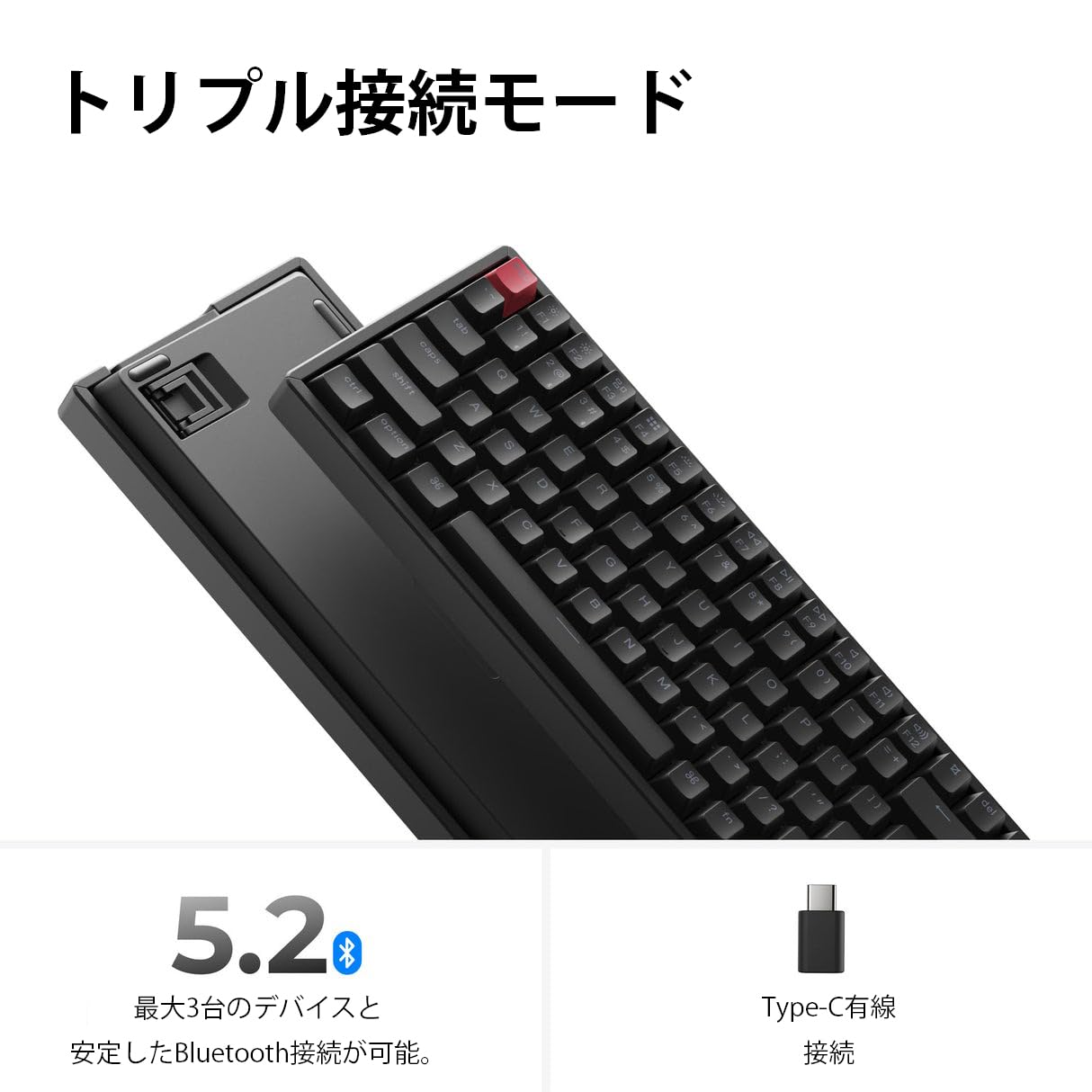 Amazon | 【国内正規品】Keychron K2 Version 3 QMK ワイヤレス