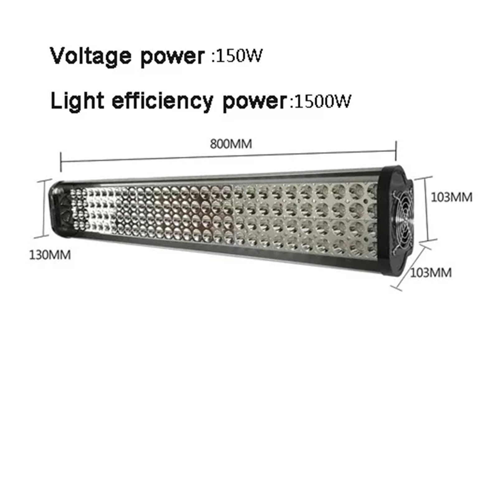Przenośna lampa utwardzająca UV o dużej mocy 395nm 405nm 365nm bez cienia, sitodruk z żywicą, wykrywanie fluorescencji, lampa utwardzająca do obudów DIY(1500W,405nm)