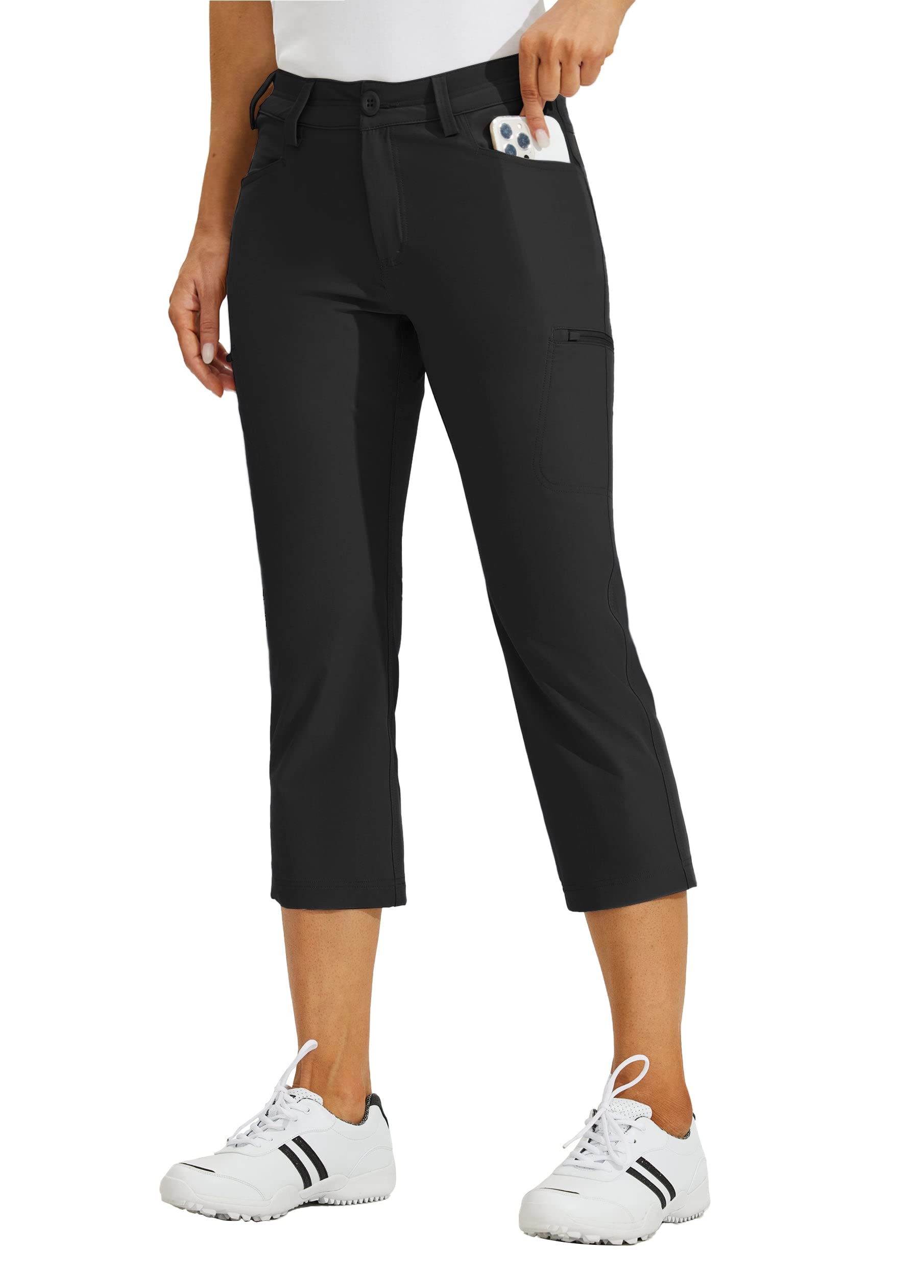  Women's Golf Hiking Capris Pants 