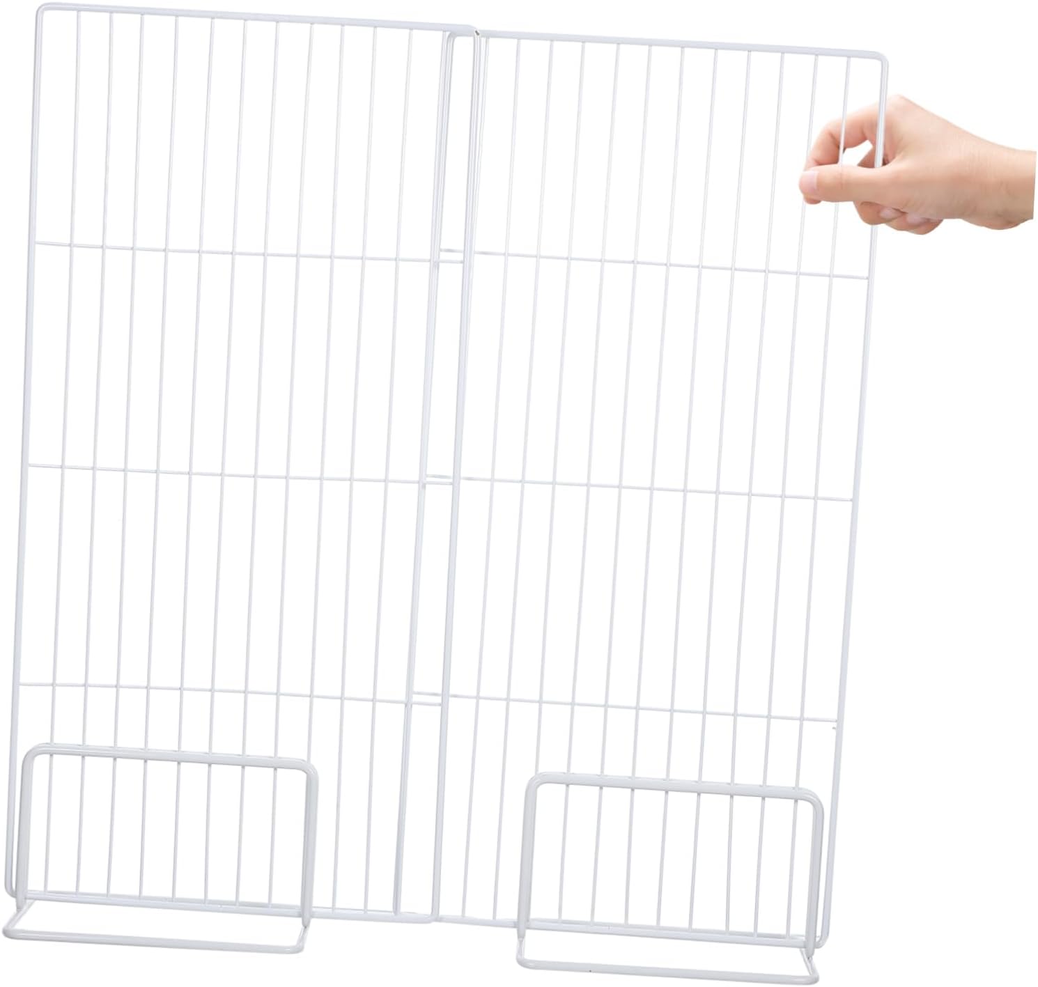 Adjustable Iron Wire Freezer Shelf Divider Versatile Storage Organizer for Chest Freezers and Refrigerators Optimizes Space with Easy Maintenance and Food Separation