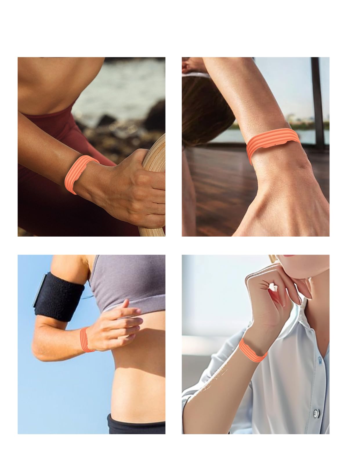 Compatible avec les montres intelligentes Google Fitbit Air, bracelet de rechange en silicone souple et étanche pour Google Fitbit Air.