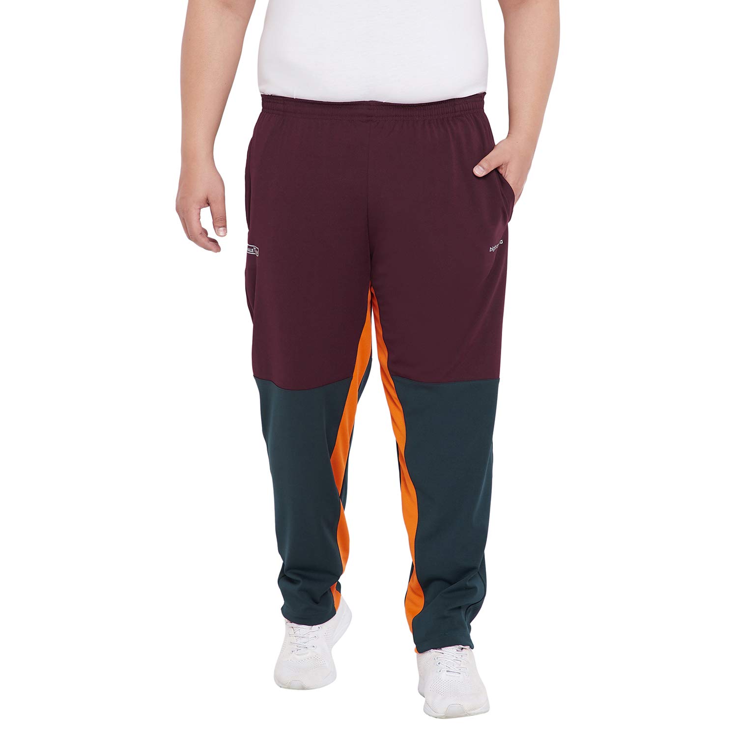Plus Size Men's Regular Fit Trackpants