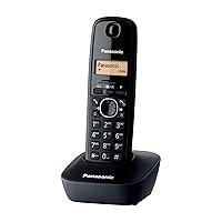 Panasonic KX-TG1611JTH Telefono Cordless Digitale, Unità Base e Ricevitore Singolo