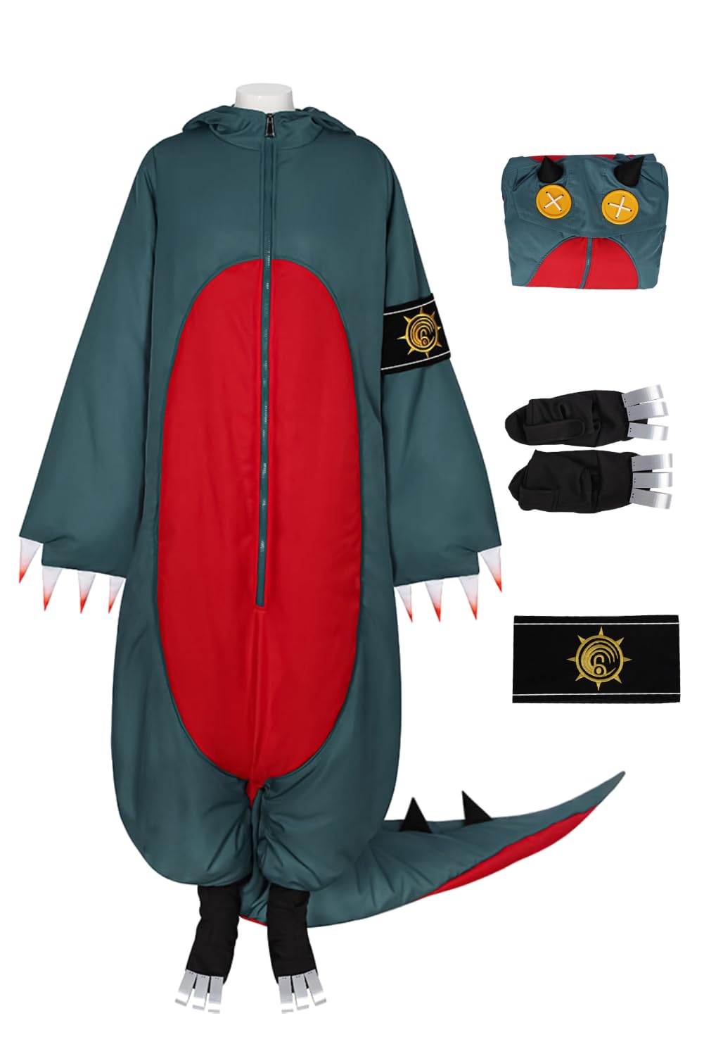 Daiendi Guita Gachiakuta Cosplay Costume Guita Cosplay Wig Suit Gachiakuta Merch Halloween Costume Carnival M