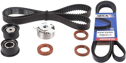 Kit de correa dentada MPLUS y correa serpentina para Daewoo Leganza 2.2L (2200CC) L4 DOHC (16 válvulas), X22SE disponible en Yaxa Costa Rica