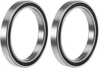 uxcell 6705-2RS Deep Groove Ball Bearings Z2 25mm x 32mm x 4mm Double Sealed Chrome Steel 2pcs
